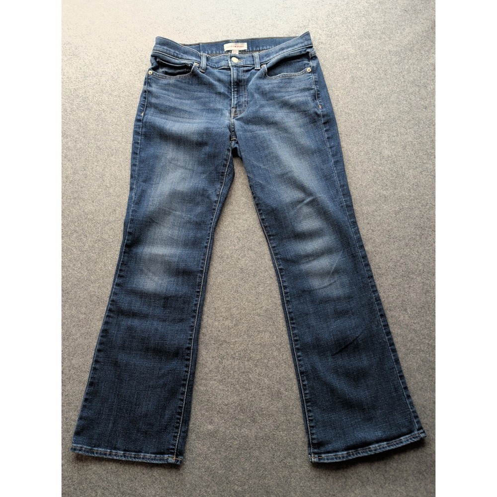 Lucky Brand Jeans Womens 10/30A Blue Sweet Mid Rise Straight